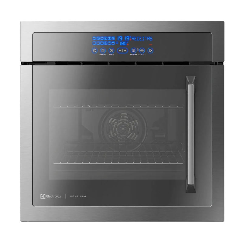 Forno de Embutir Electrolux Elétrico 80L Home Pro com Grill Inox 220V (OE9XT)