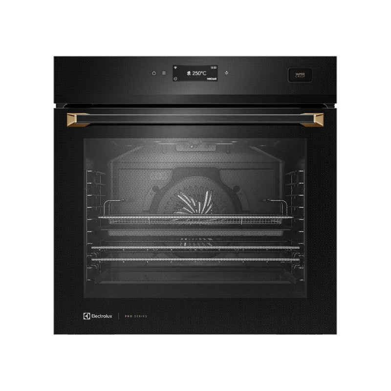Forno de Embutir Elétrico Electrolux 80L Expert Pro Series com VaporCrisp e Conectividade 220V (OE9XB)