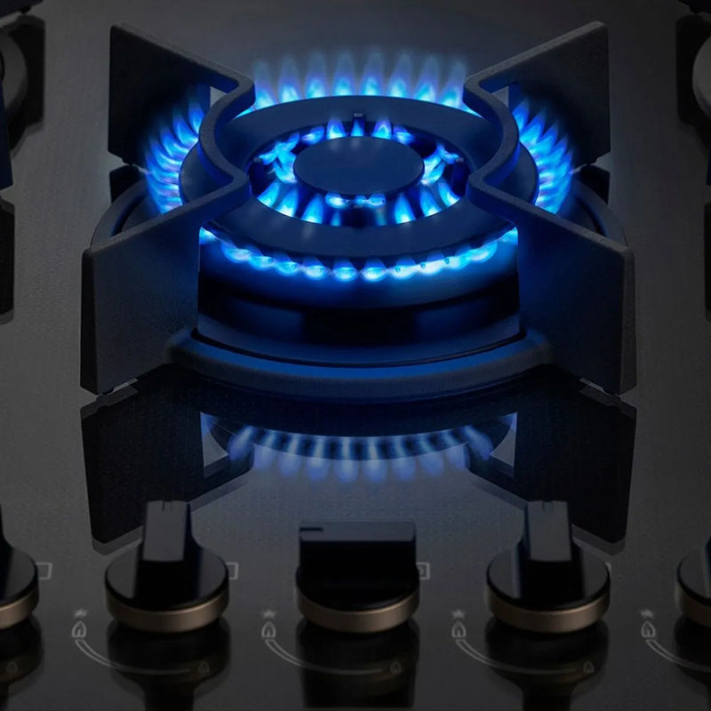 Cooktop 5 Bocas Electrolux a Gás com Tripla Chama e Grades de Ferro Fundido Pro Series (GV75P) - Bivolt