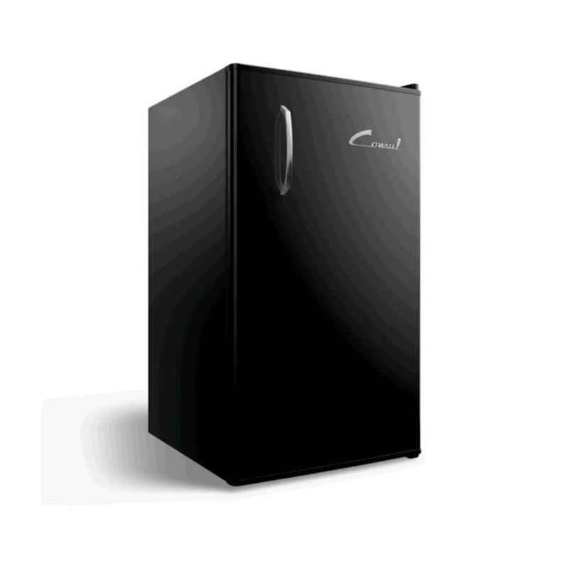 Frigobar Consul 117l Retrô Preto Vinil 220V - CRA12AE