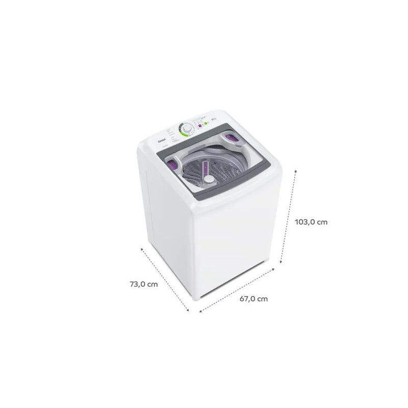 Maquina de Lavar Consul 17kg 110V Branca CWK17AB