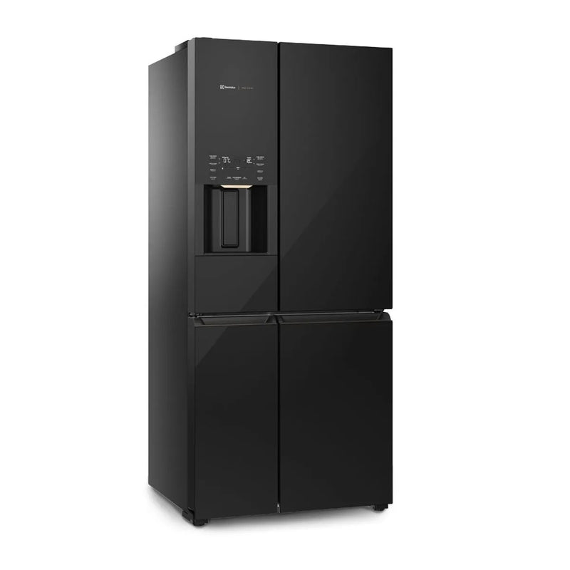 Geladeira Electrolux Frost Free Inverter 541L Experience com FlexiSpace 4 Portas Preta Pro Series (IQ8IB)