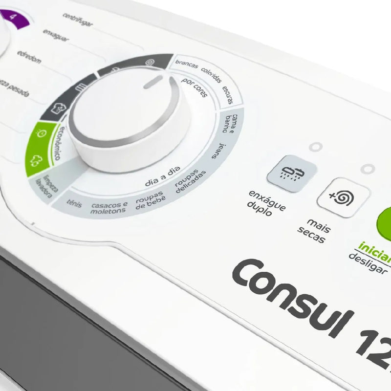 Maquina de Lavar Consul 12kg 127V Branca - CWH12BB