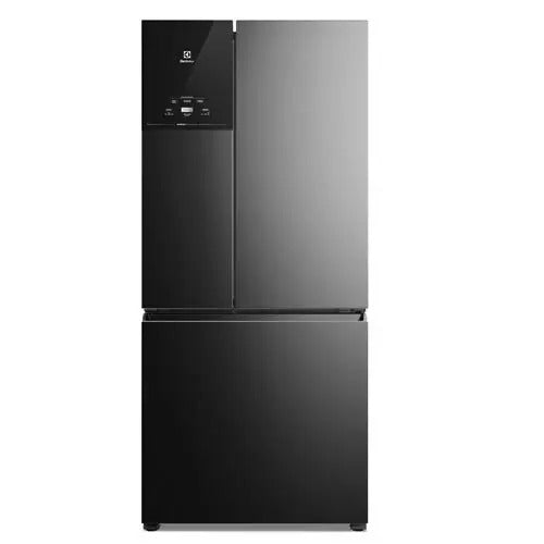 Geladeira Electrolux 590L Multidoor Efficient Com Autosense e Inverter Black Inox Look (IM8B)