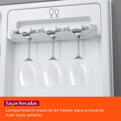 Geladeira Brastemp 554l Frost Free French Door Inox 110V - BRO85AK