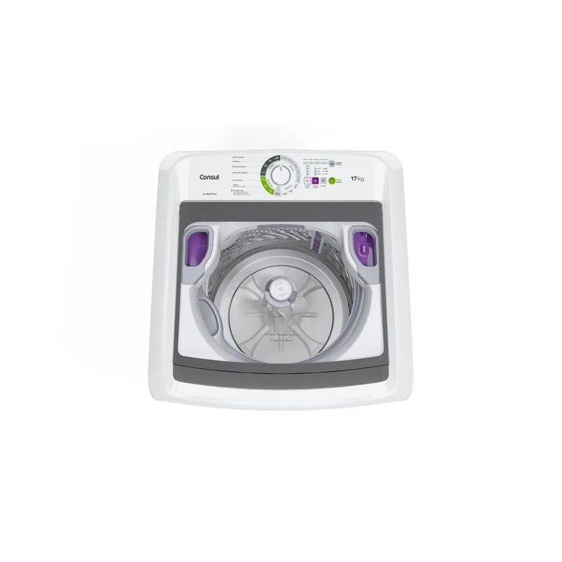 Maquina de Lavar Consul 17kg 110V Branca CWK17AB