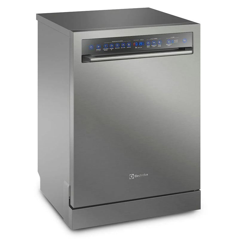 Lava-Louças Electrolux 14 Serviços Inox Home Pro com Função Higienizar (LP14X)
