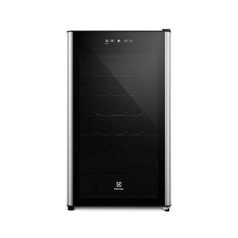 Adega Electrolux 34 Garrafas Uma Porta com Painel Digital 127V Preto (WSF34)
