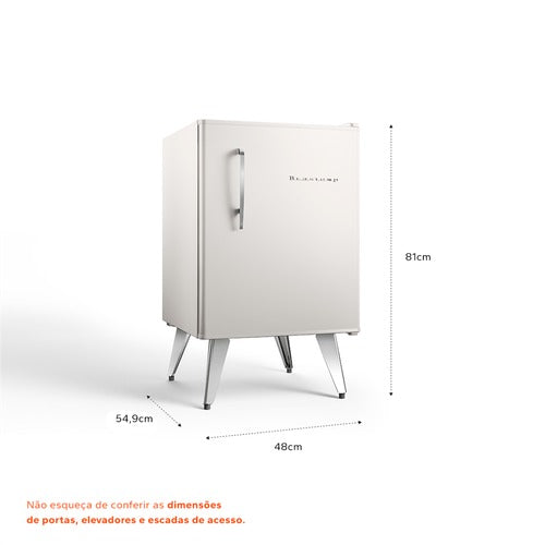Frigobar Brastemp Retro 76l Branco Calssic 127V - BRA08HB