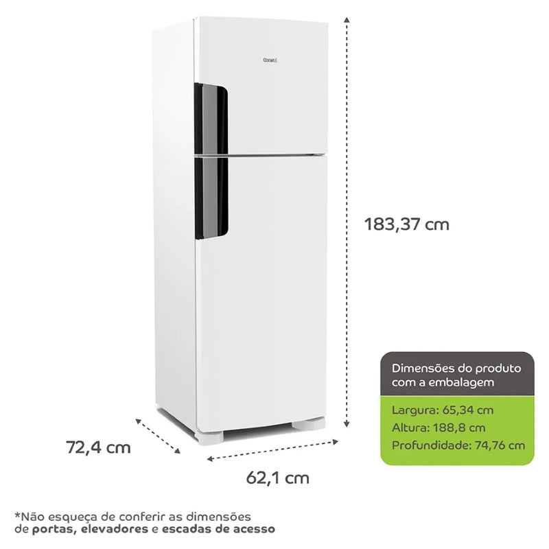 Geladeira Consul 386l Frost Free Duplex Branca 127V CRM44AB