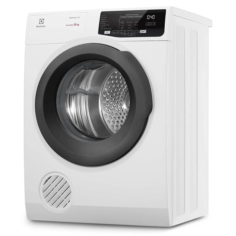 Secadora de Roupas Electrolux 12Kg Branca Premium Care com Autosense 220V (SFP12)