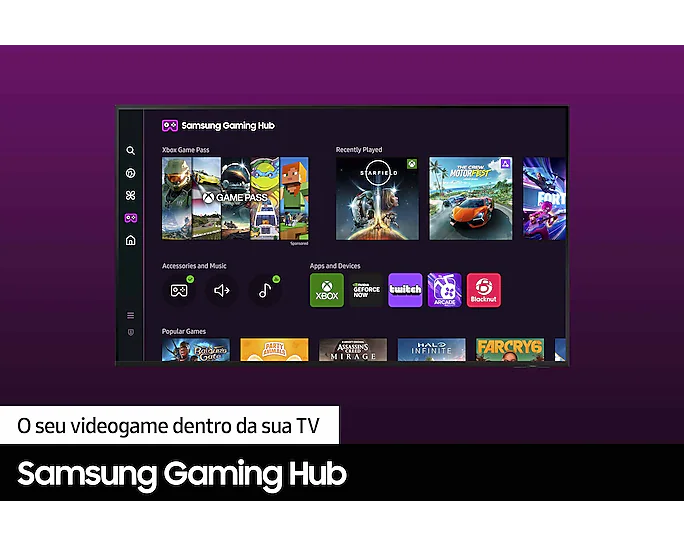 TV Samsung Crystal UHD 4K 2024 DU7700 75''