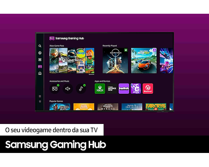 TV Samsung Crystal UHD 4K 2024 DU8000 85''