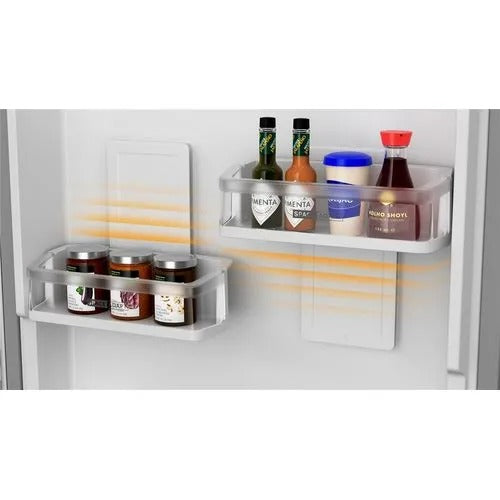 Geladeira Brastemp 447l Frost Free Inverse Branca 127V - BRE57FB