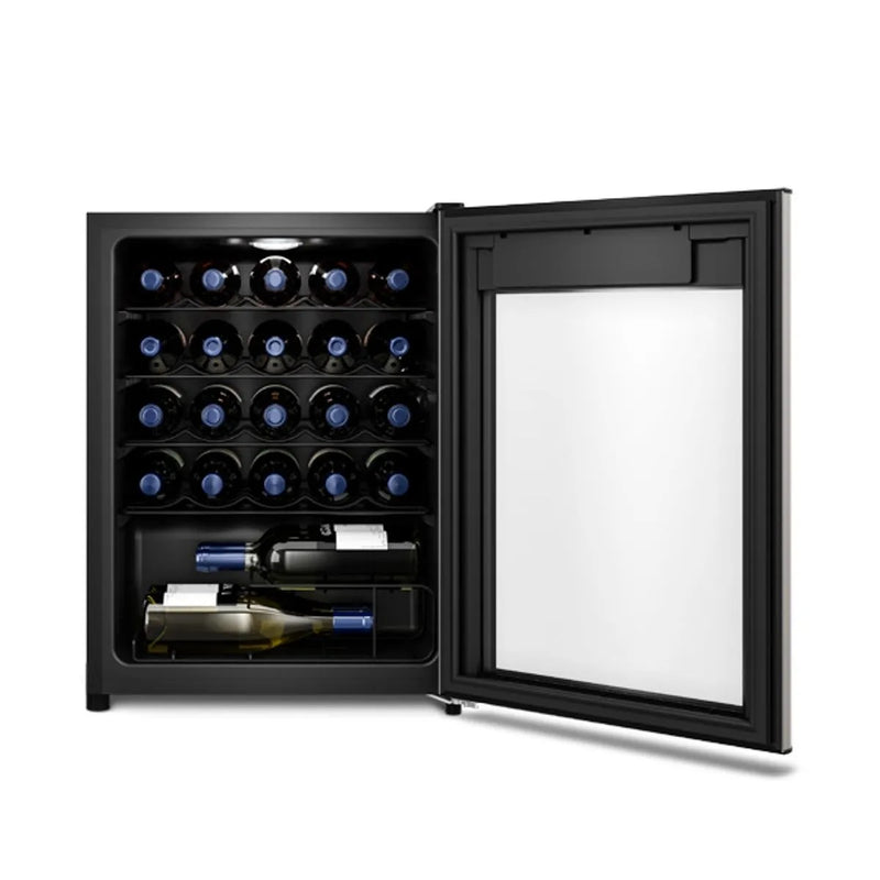 Adega Electrolux 24 Garrafas Uma Porta com Painel Digital 127V Preta (WSF24)
