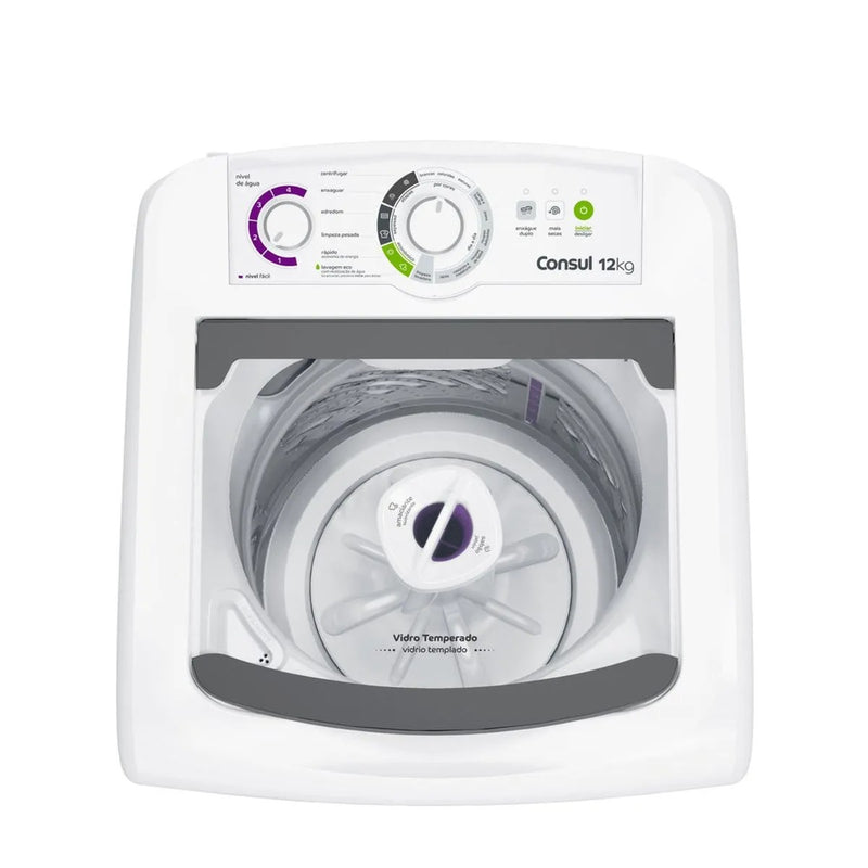 Maquina de Lavar Consul 12kg 127V Branca - CWH12BB