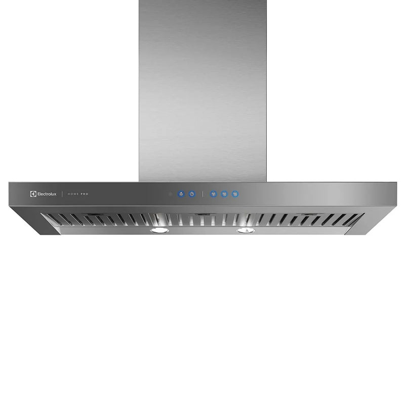 Coifa de Parede Electrolux 90cm Inox Home Pro Painel frontal de Vidro Espelhado 127V (90CTU)