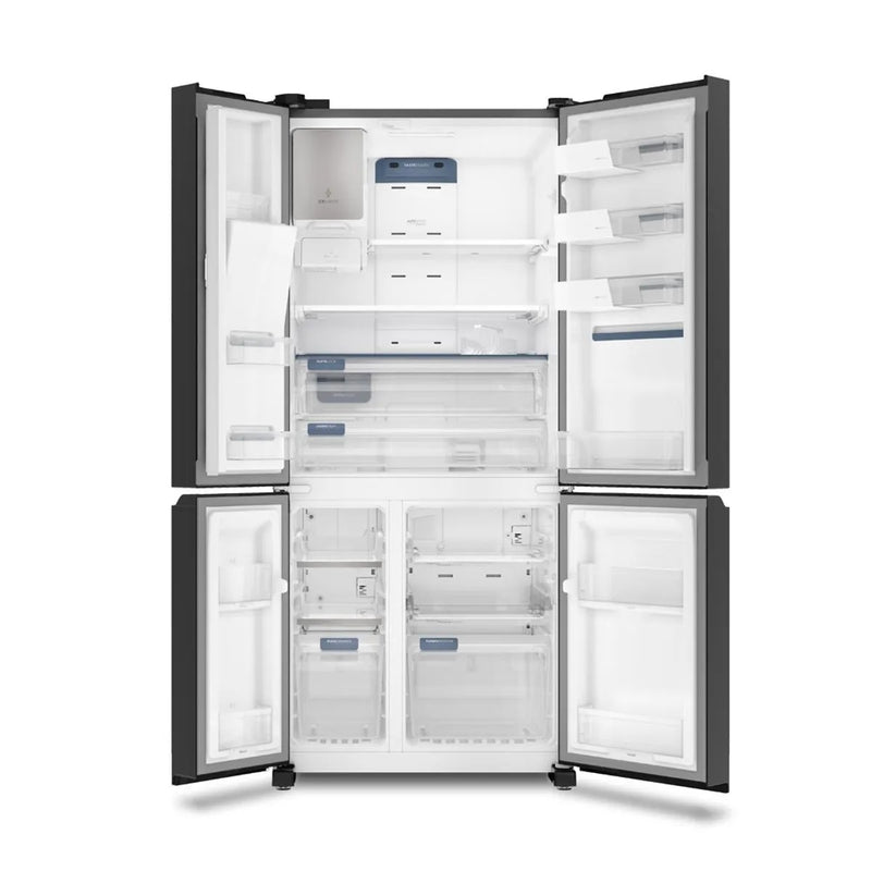 Geladeira Electrolux Frost Free Inverter 541L Experience com FlexiSpace 4 Portas Preta Pro Series (IQ8IB)
